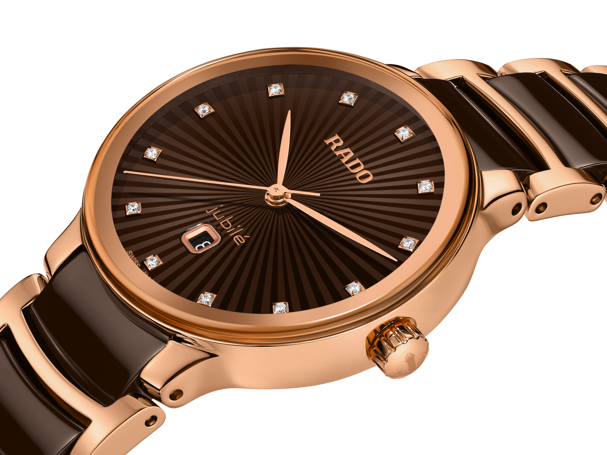 Rado Centrix Brown Dial Women 30.5mm