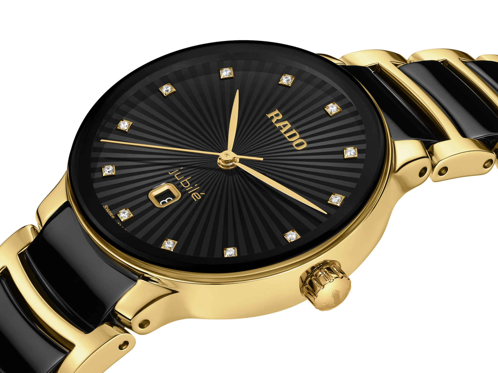 Rado Centrix Black Dial Women 30.5mm
