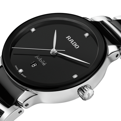 Rado Centrix Black Dial Men 30.5mm