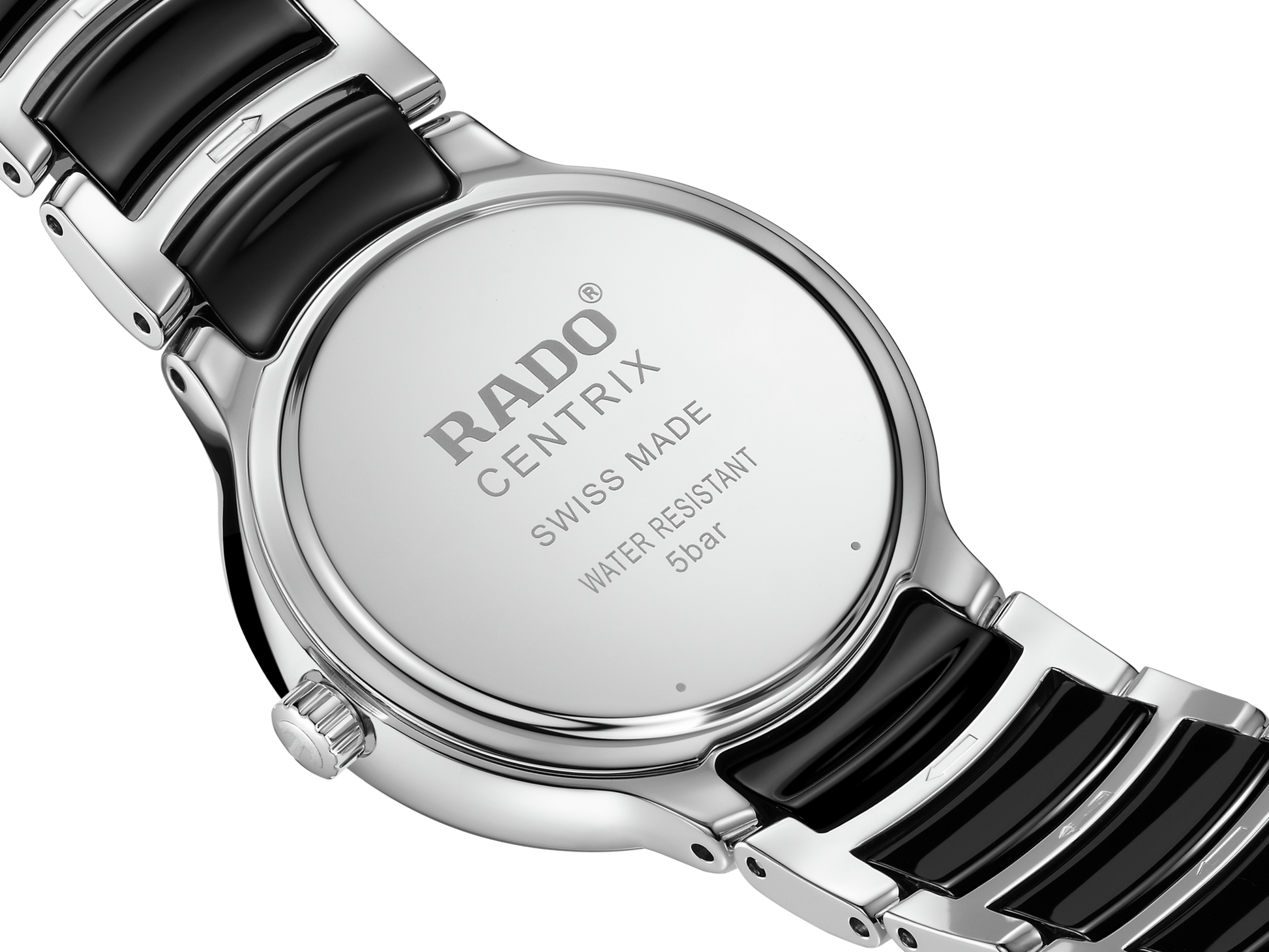 Rado Centrix Black Dial Men 30.5mm