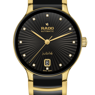 Rado Centrix Automatic Diamonds Black Dial Women 35MM