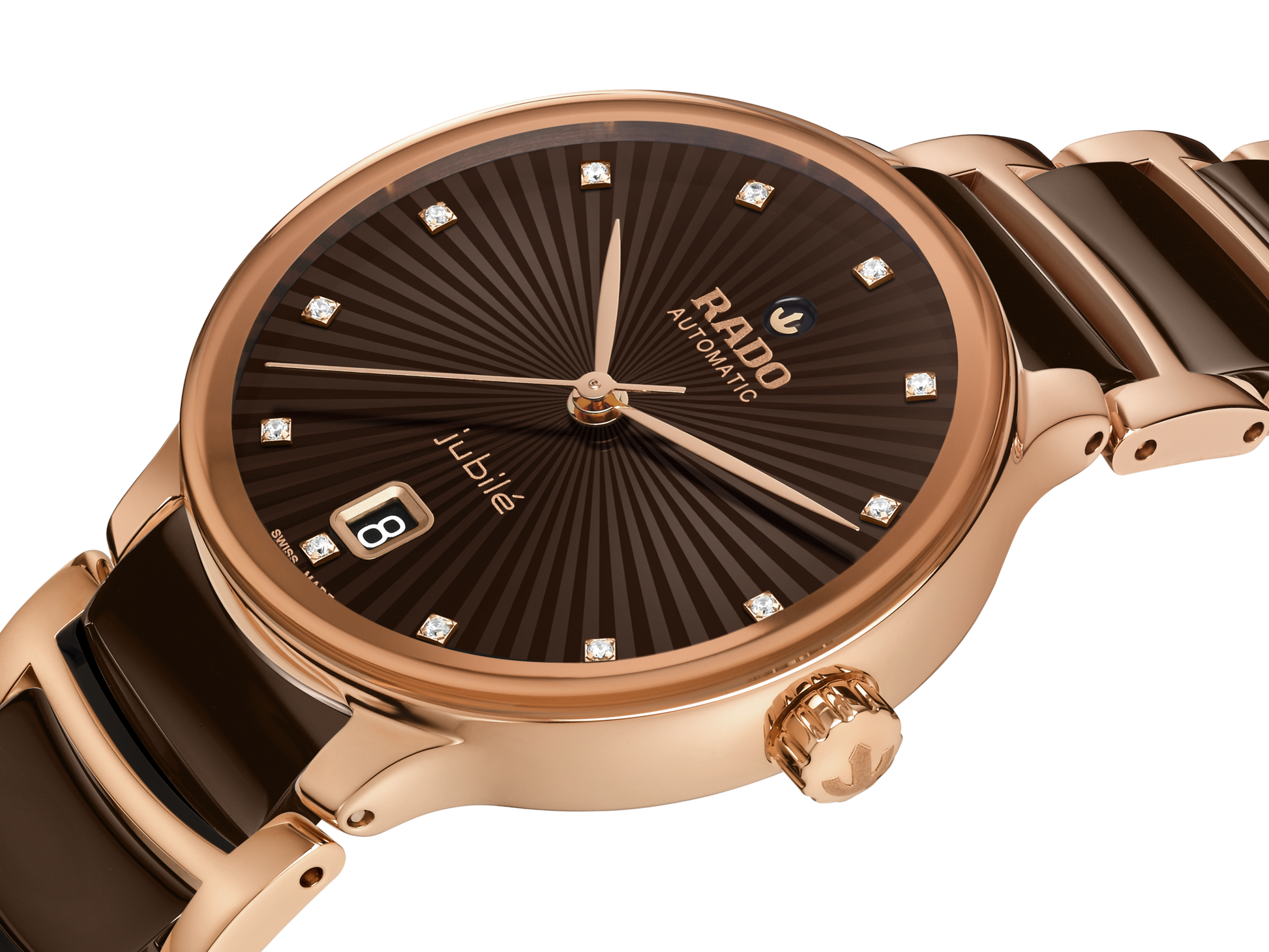 Rado Centrix Brown Dial Women 35MM