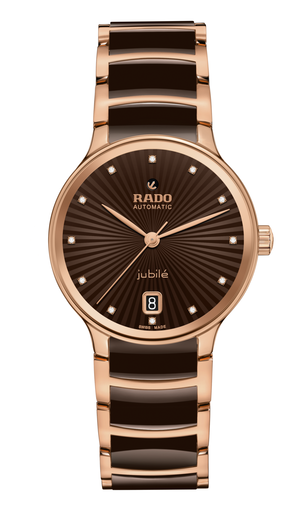 Rado Centrix Brown Dial Women 35MM