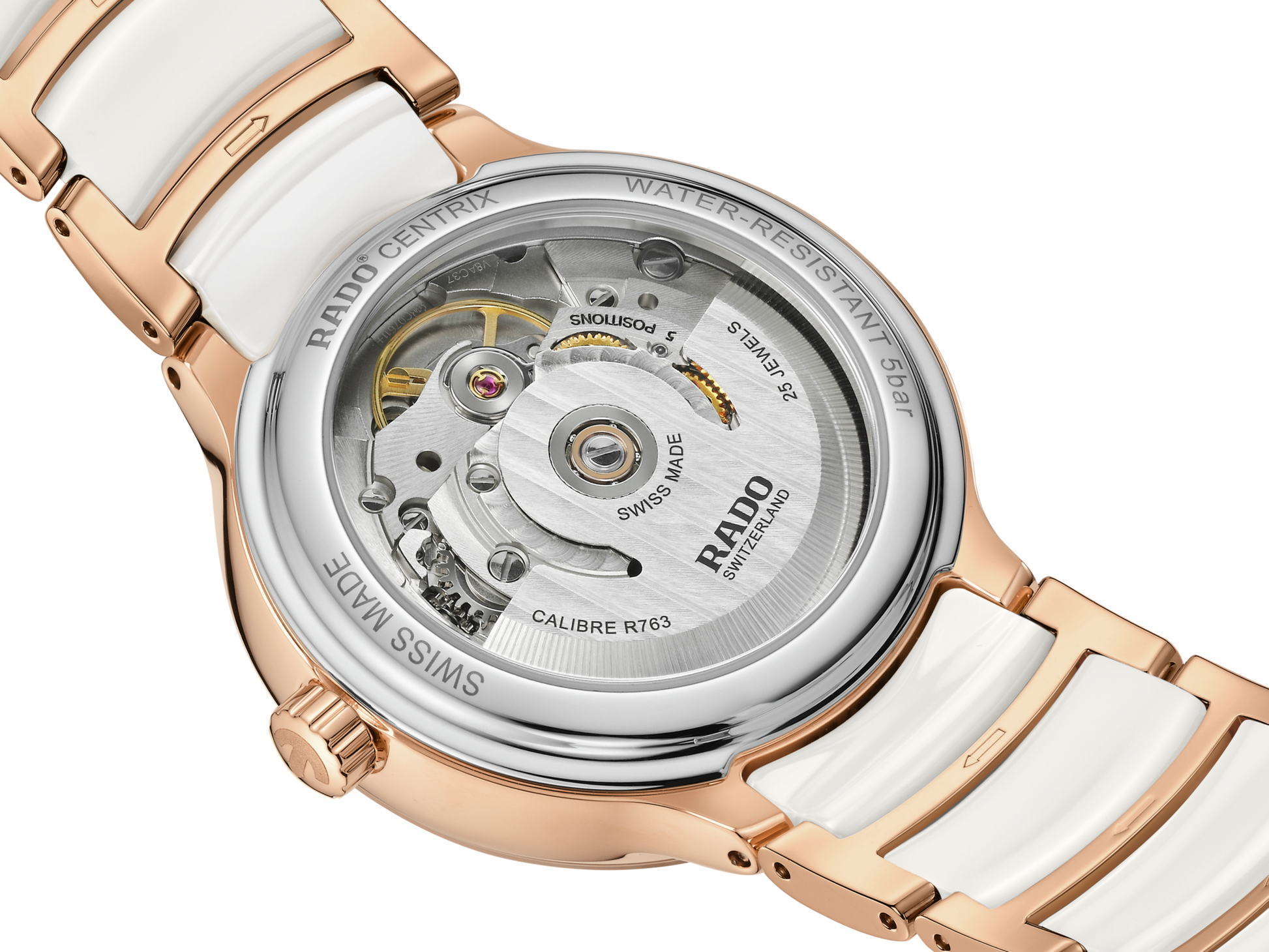 Rado Centrix Silver Dial Women 35MM