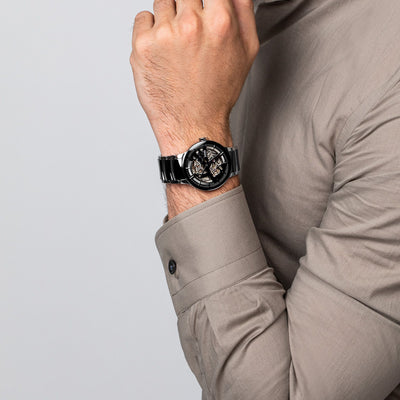 Rado Centrix Black Dial Unisex 38mm