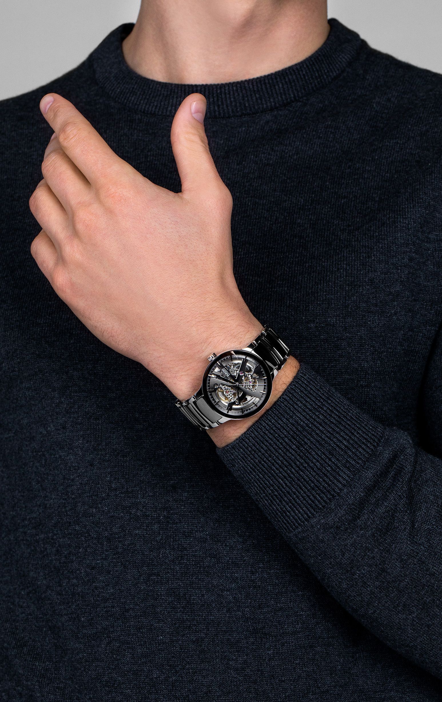 Rado Centrix Skeleton Dial Unisex 38mm