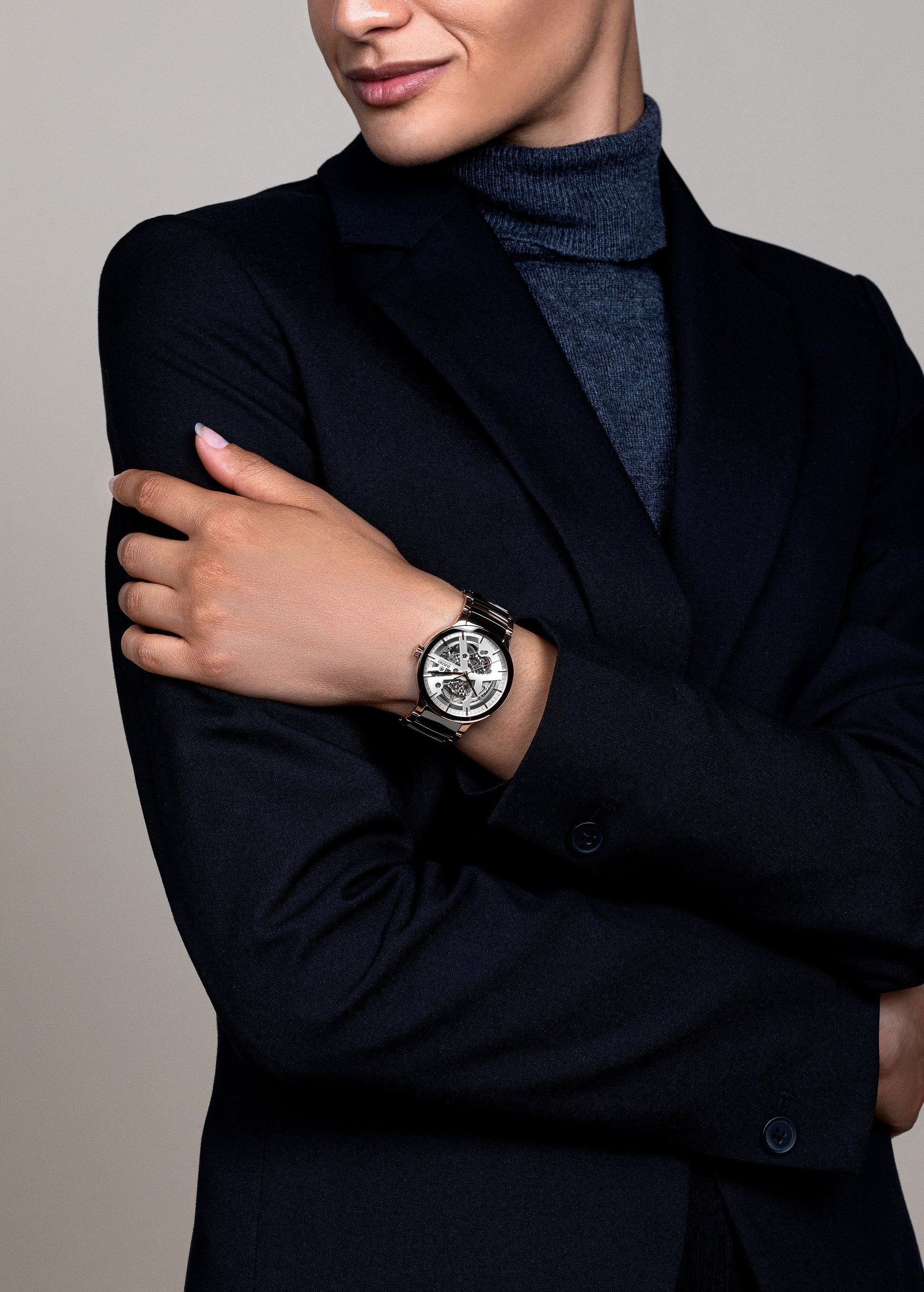 Rado Centrix Skeleton Dial Unisex 38mm