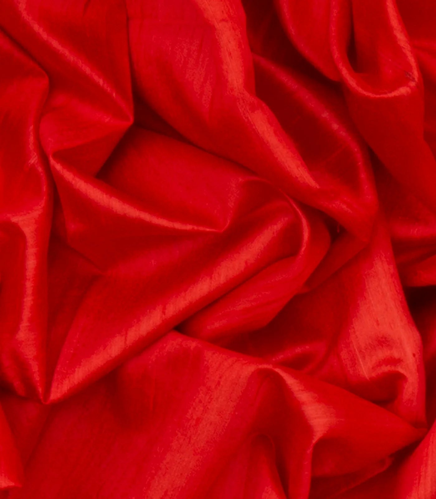 Orange Handwoven Dupion  Silk Saree With Blue & Purple Border-Orange