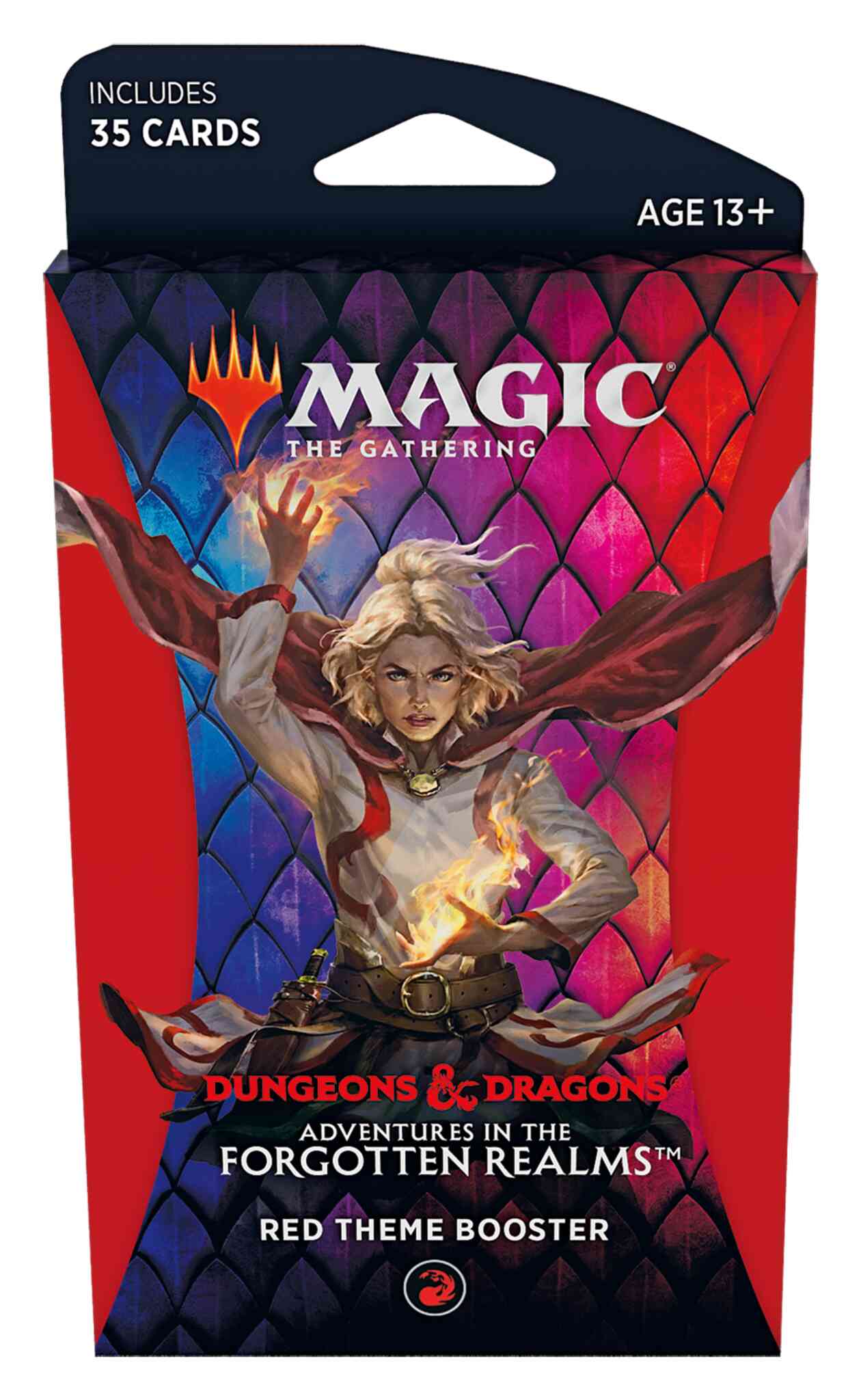 Adventures In The Forgotten Realms Theme Booster - Red