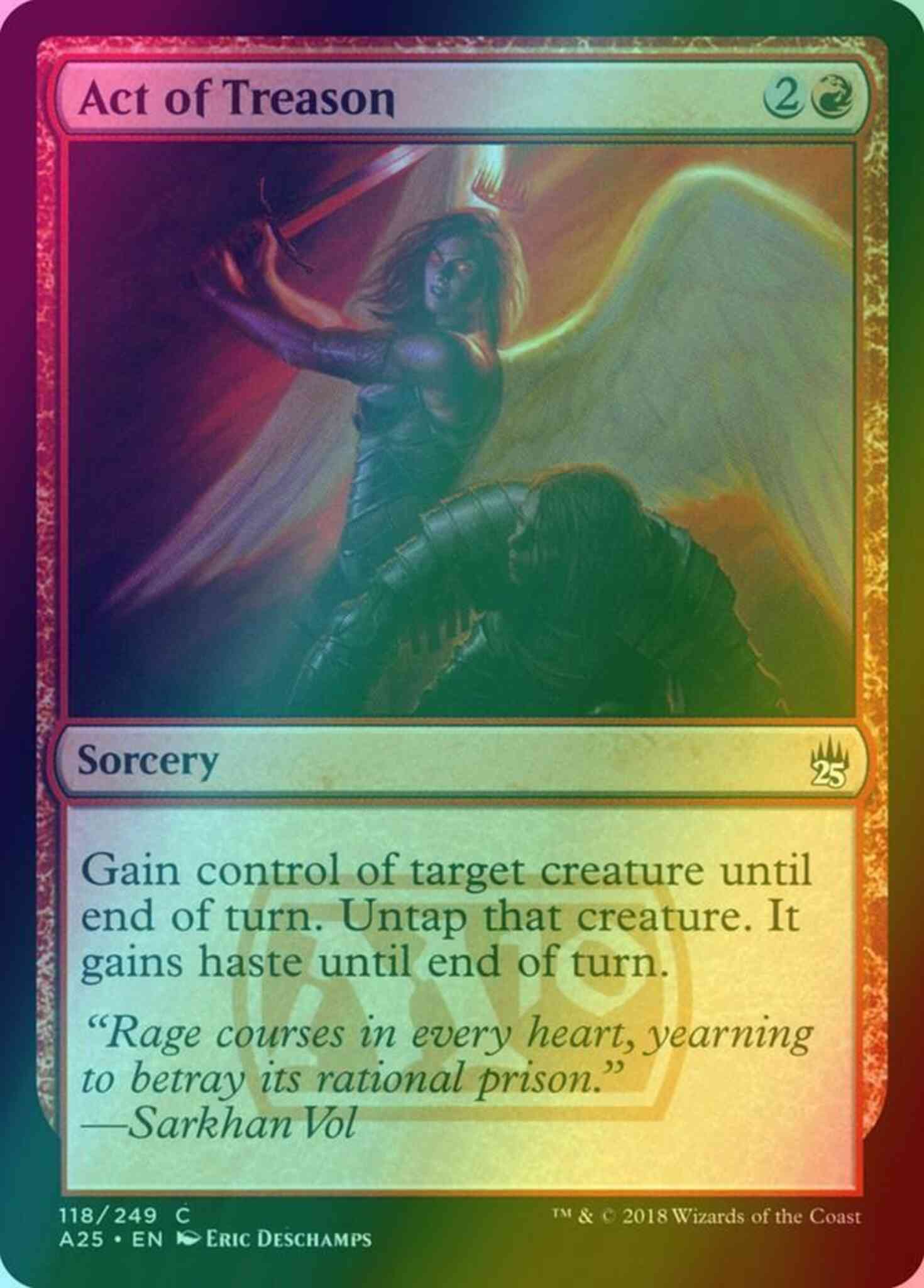 Act of Treason [118] [Masters 25] [Foil]