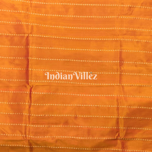 Wine with Mustard Yellow Designer Banarasi Katan Silk Saree