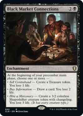 Black Market Connections [669] [Commander Legends: Battle for Baldur's Gate] [Non-Foil]