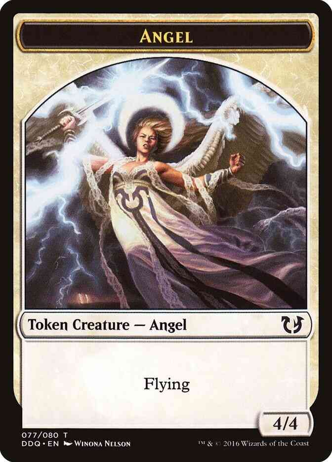 Angel Token [77] [Duel Decks: Blessed vs. Cursed] [Non-Foil]