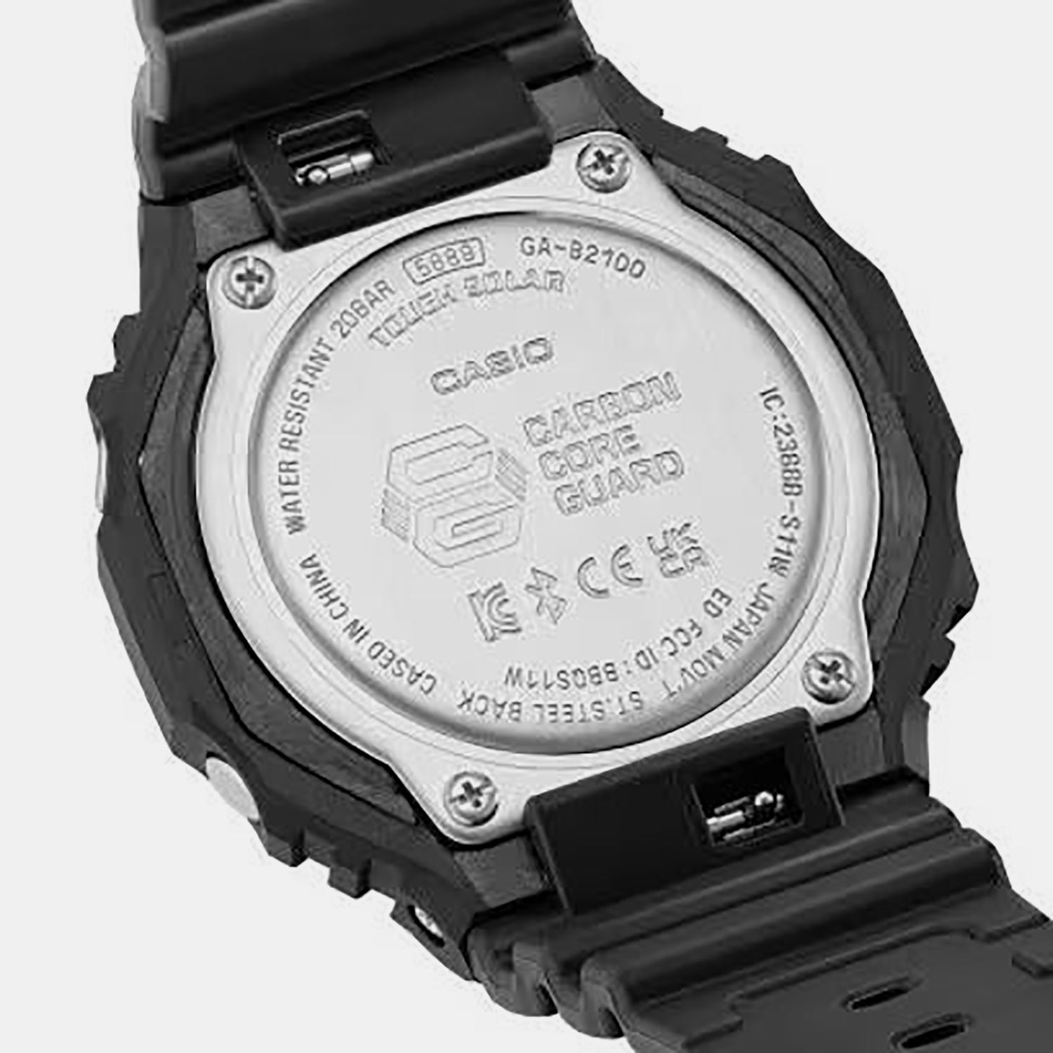 G-Shock Men Quartz Black Dial Digital Resin Watch G1484