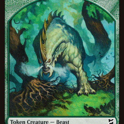 Beast Token (13) // Plant Token (17) [Commander 2018 Tokens] [Non-Foil]