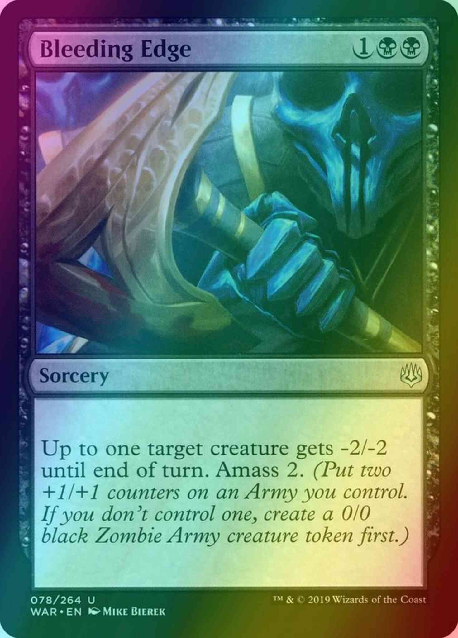 Bleeding Edge [78] [War of the Spark] [Foil]