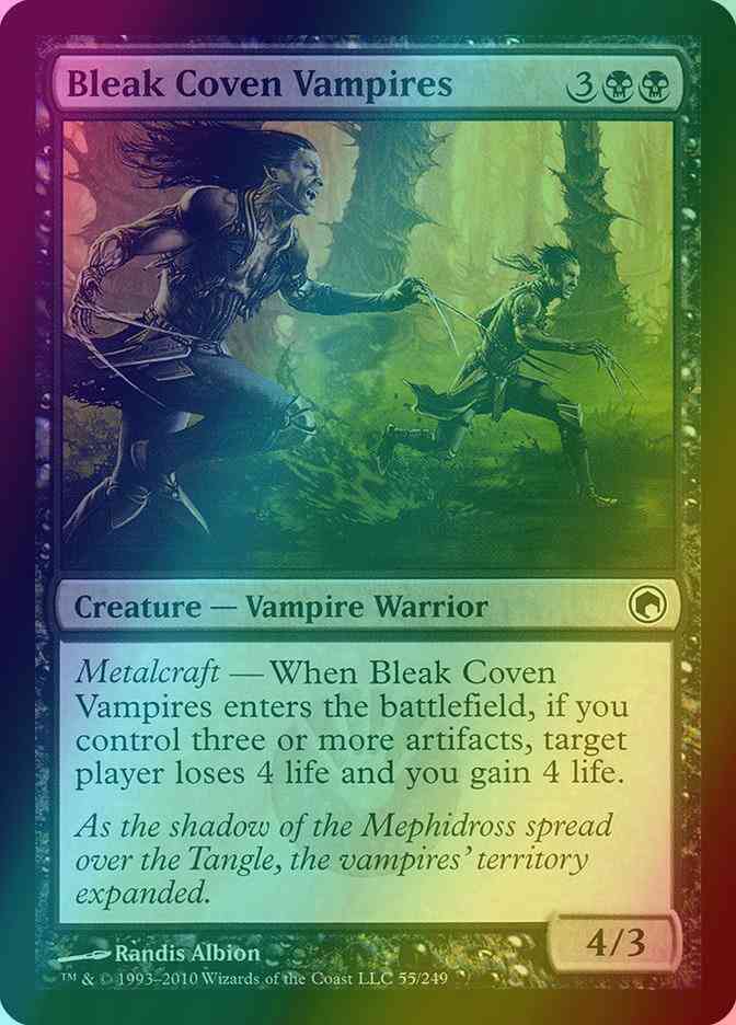 Bleak Coven Vampires [55] [Scars Of Mirrodin] [Foil]