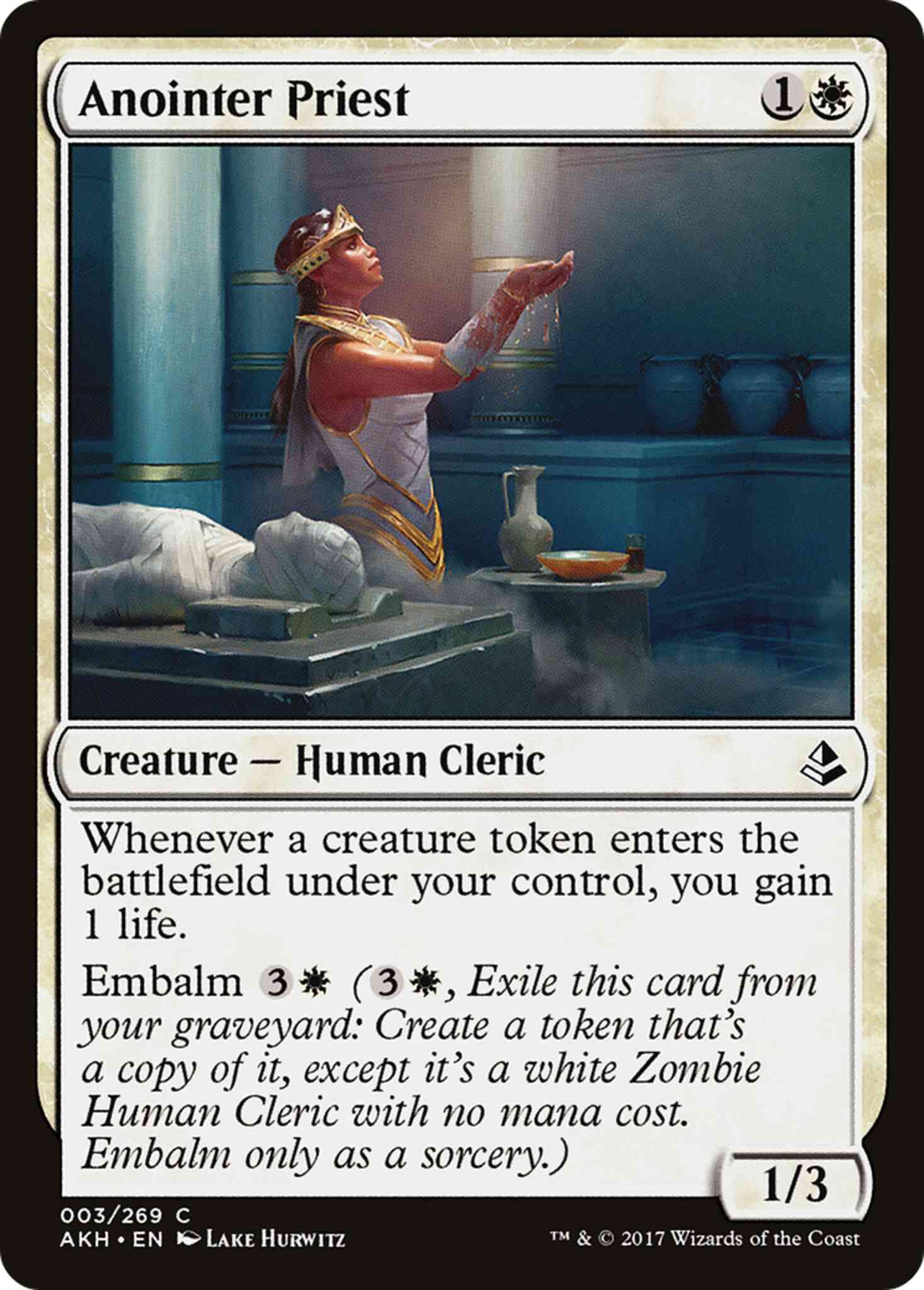 Anointer Priest [3] [Amonkhet] [Non-Foil]