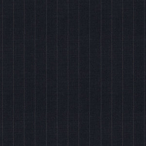 Chalkstripe Blue Wool Waist Coat