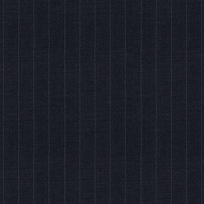 Chalkstripe Blue Wool Waist Coat