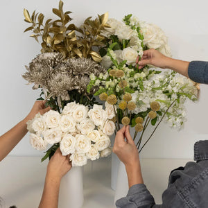 Champagne Bliss Bouquet Bar Flower Kit