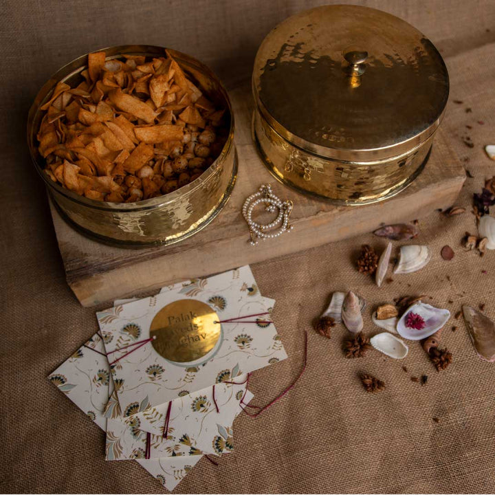 Wedding Invites with P-TAL Chapati Box