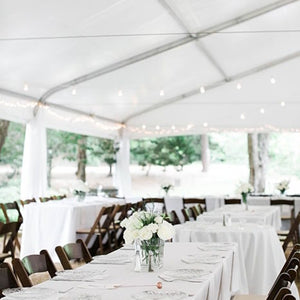 Chic Green and White Wedding Flowers