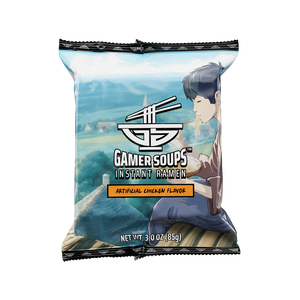 Gamer Soups Instant Noodles - Chicken Bricks (5 Pack)