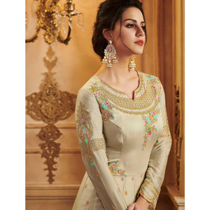 Chiku Partywear Embroidered Georgette Anarkali Suit