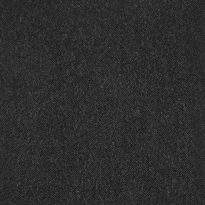 Charcoal Herringbone Tweed Waist Coat