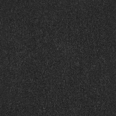 Charcoal Herringbone Tweed Waist Coat