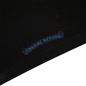 Chrome Hearts 1988 Neck Logo Black Blue T Shirt