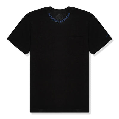 Chrome Hearts 1988 Neck Logo Black Blue T Shirt