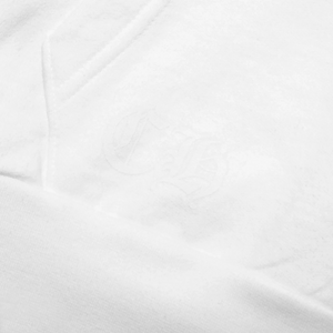 Chrome Hearts 1988 Script Logo White Zip-Up Hoodie