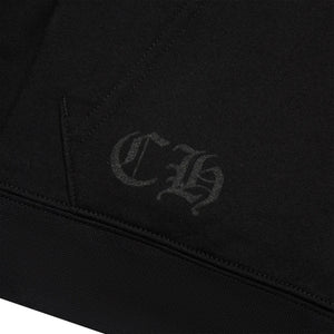 Chrome Hearts 1988 Script Logo Zip-Up Black Blue Hoodie