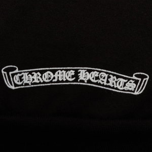 Chrome Hearts 1998 Neck Logo Black White Sweatshirt