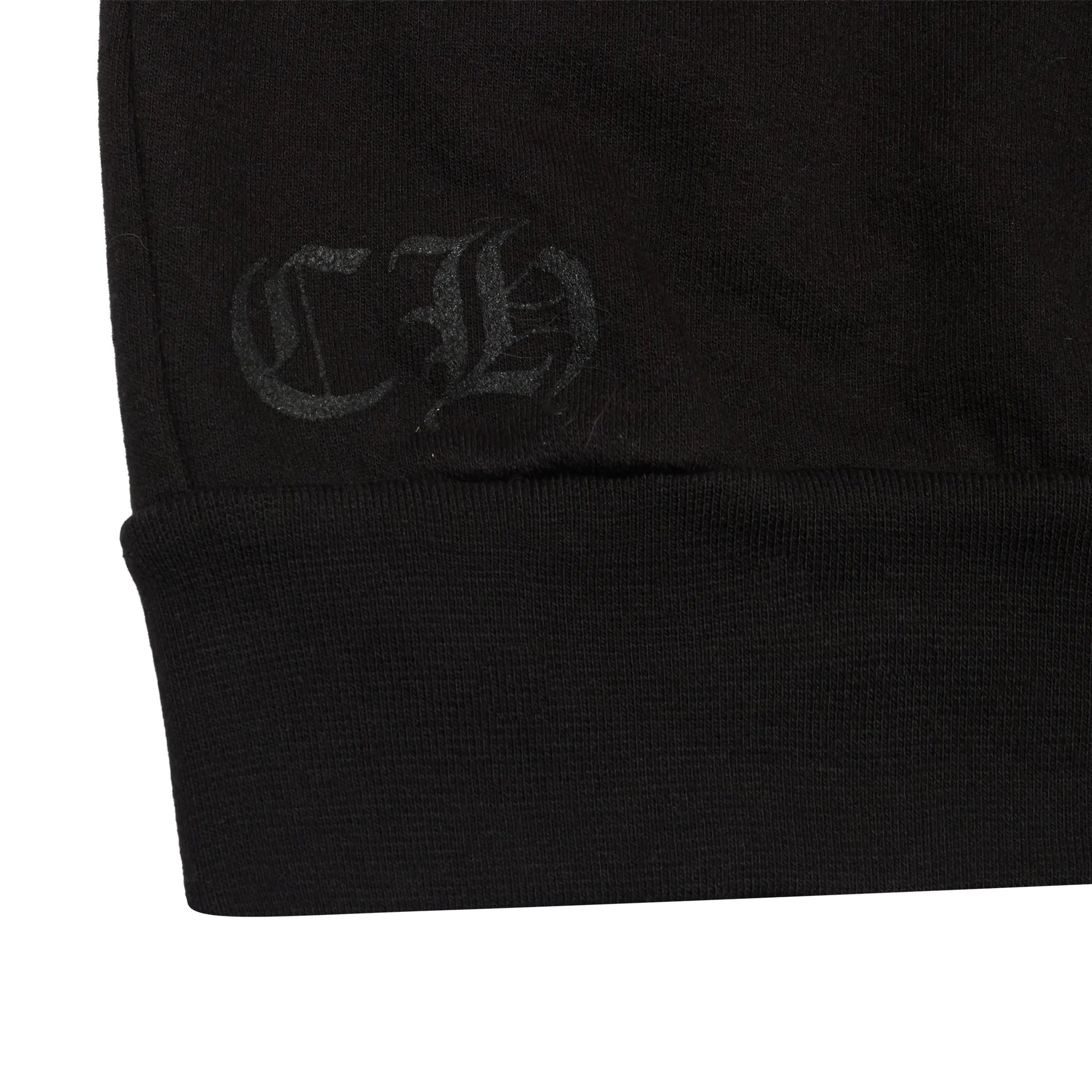 Chrome Hearts 1998 Neck Logo Black White Sweatshirt