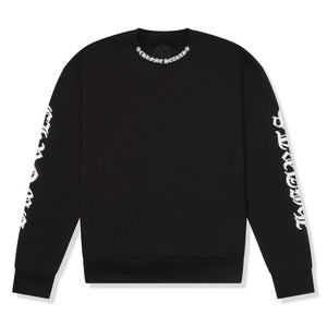 Chrome Hearts 1998 Neck Logo Black White Sweatshirt