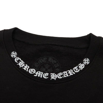 Chrome Hearts 1998 Neck Logo Black White Sweatshirt