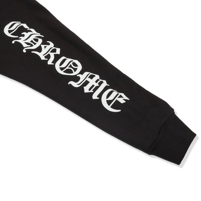 Chrome Hearts 1998 Neck Logo Black White Sweatshirt