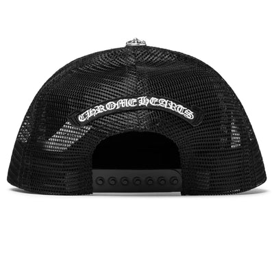 Chrome Hearts Cemetery Black White Trucker Cap
