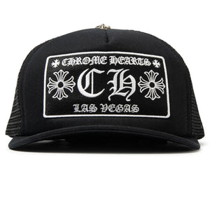 Chrome Hearts CH Las Vegas Black Trucker Cap
