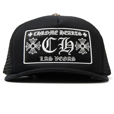 Chrome Hearts CH Las Vegas Black Trucker Cap