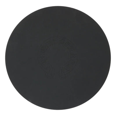 Chrome Hearts Cross Logo Round Black Rubber Mat