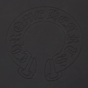 Chrome Hearts Cross Logo Round Black Rubber Mat