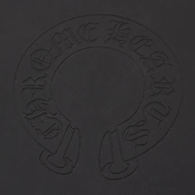 Chrome Hearts Cross Logo Round Black Rubber Mat