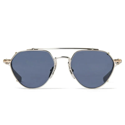 Chrome Hearts Free Ride Brushed Alloy Sunglasses