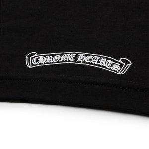 Chrome Hearts Horse Shoe Pocket Logo Black T Shirt