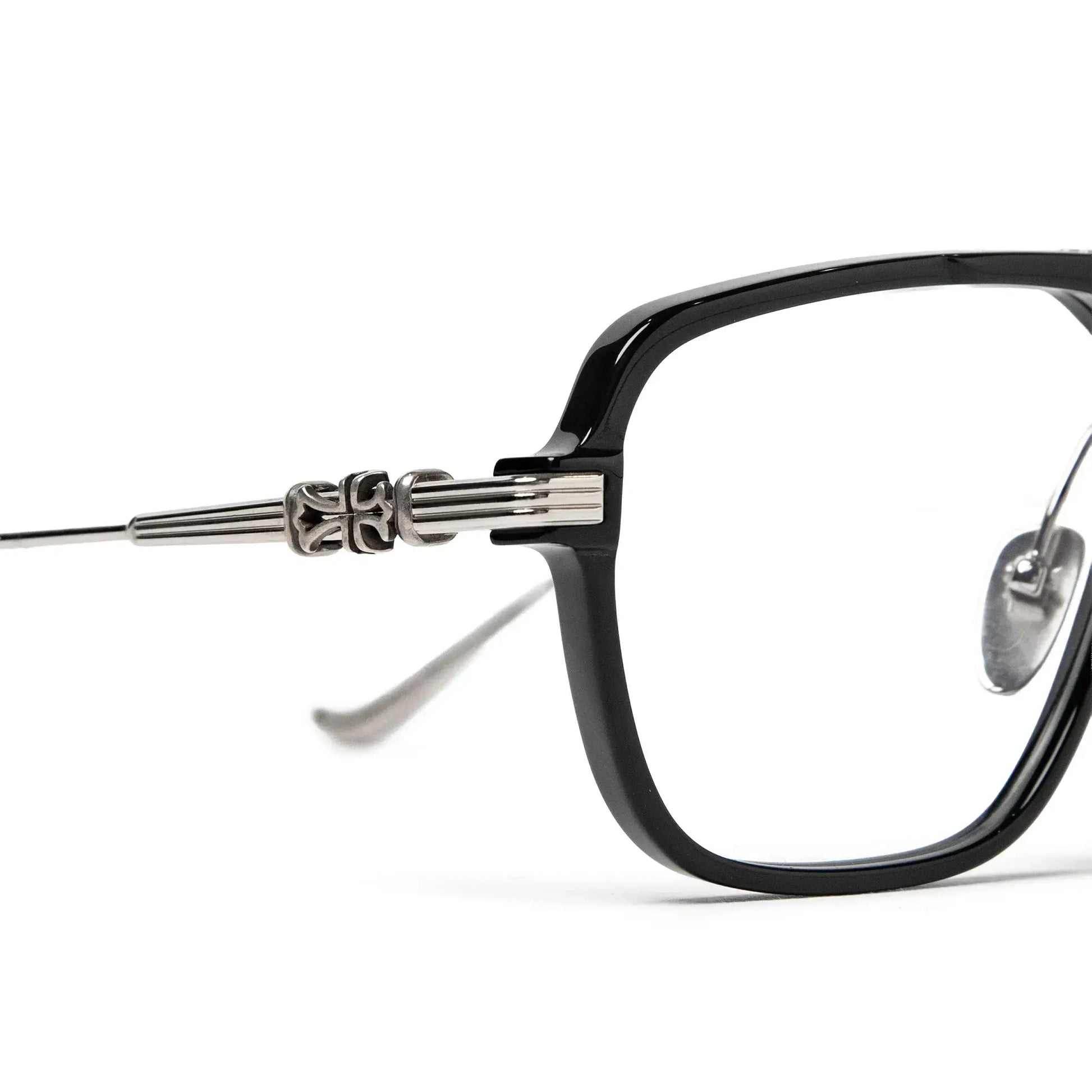 Chrome Hearts Init Black Sunglasses