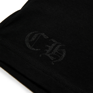 Chrome Hearts Manchester Exclusive Horse Shoe Pocket Logo L/S Black T Shirt